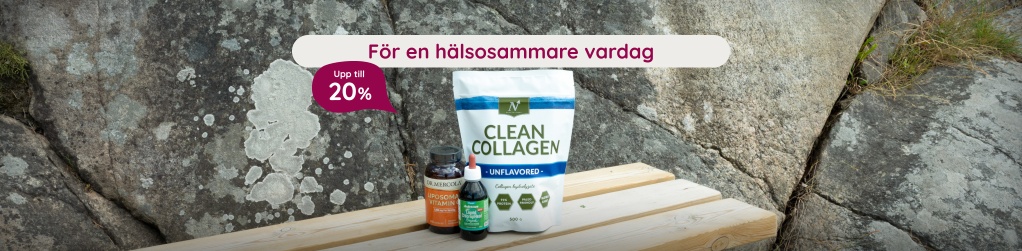 Kosttillskott - upp till 20%